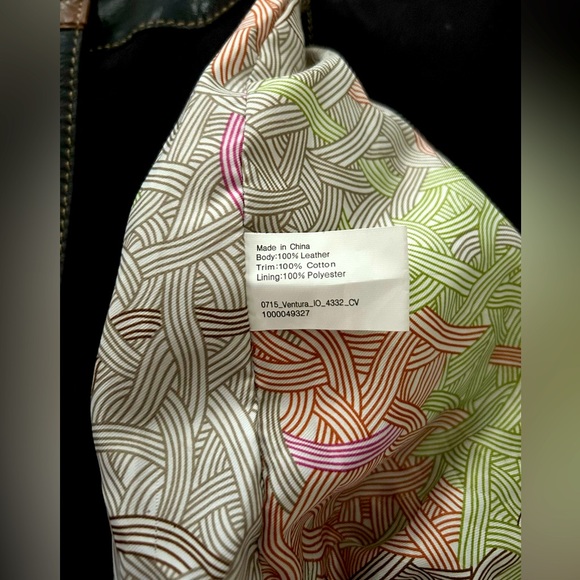 The Sak Boho Convertible Back Pack Crossbody Leather Embroidered Bag - Picture 5 of 6